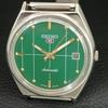 ВИНТАЖНЫЕ АВТОМАТИЧЕСКИЕ ЧАСЫ SEIKO 5 7009A ЯПОНИЯ МУЖСКИЕ ЗЕЛЕНЫЙ ЦВЕТ ЦИФЕРБЛАТ a709008-1