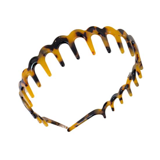 Силиконовый обруч для волос U-образной формы, нескользящая повязка на голову с зубчиками, универсальная повязка для прически, регулируемая расческа для волос, аксессуар для волос