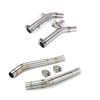 For SUZUKI Hayabusa GSX1300R GSXR1300 2008 - 2020 Motorcycle Exhaust Escape Modify Left Right Side Link Pipe Connect 51mm Muffer