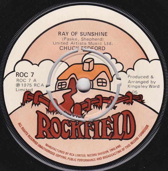 7-дюймовая пластинка ЧАК БЕДФОРД - Луч солнца ROC7 Rockfield 1975 UK Соул/Фанк Б/У