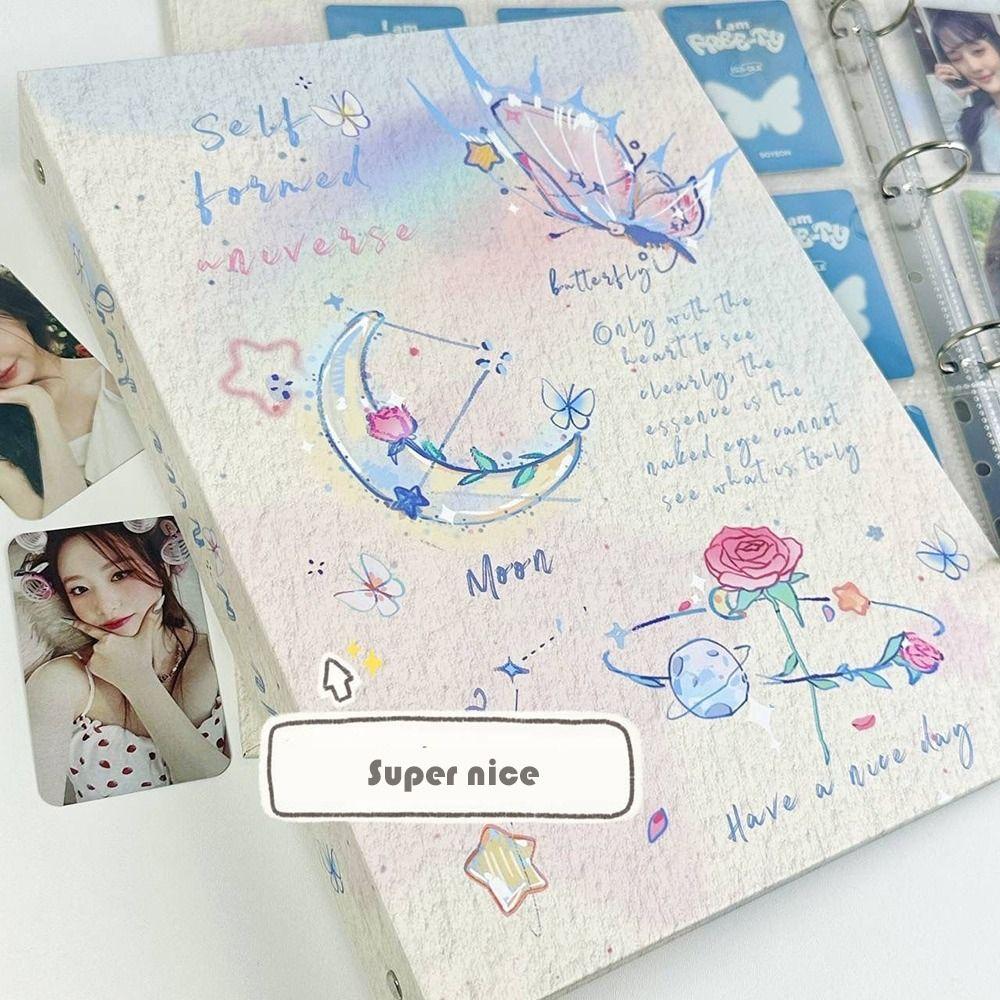 Фотоальбом серии «Бабочки» А5 Коллекция фотокарточек Книги INS Альбом с отрывными листами Подарочный