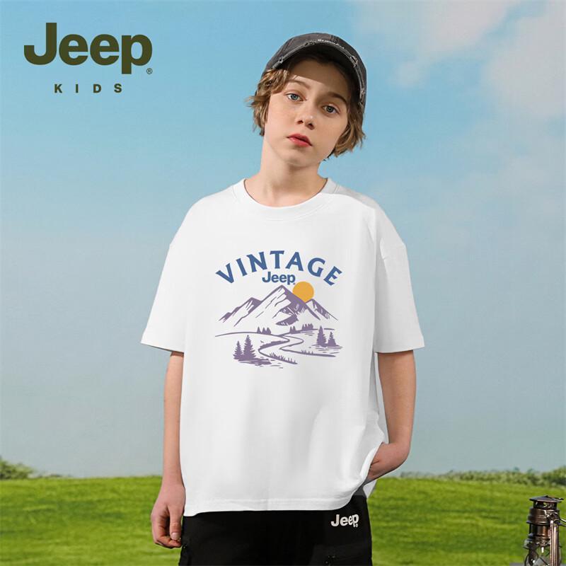 Jeep Детская дышащая футболка с коротким рукавом