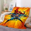 1pc Superman, Chains Flannel Throw Blanket Soft, Warm & Cozy for Couch, Bed, Office, and Travel Versatile All Season Gift, Christmas present