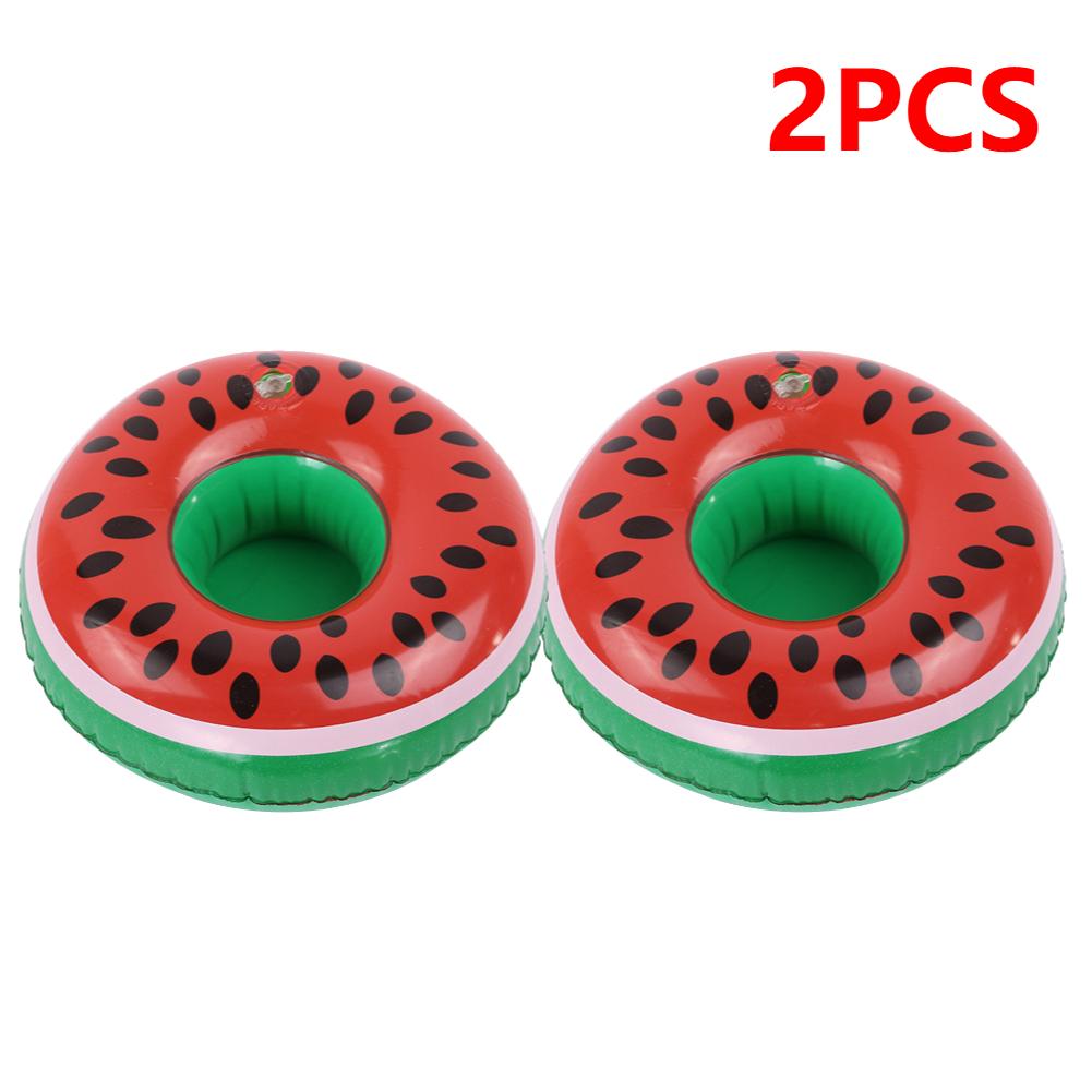 Надувной держатель для стакана, плавающий, надувной, кокосовая пальма, подставки для напитков, фламинго, единорог, плавательный бассейн, держатель для напитков, поплавок