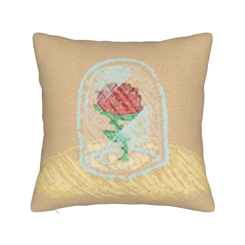 The Prince Fox Rose Pillow Case Soft Pillow Cover For Sofa Home Decoration Morden Pillowcases