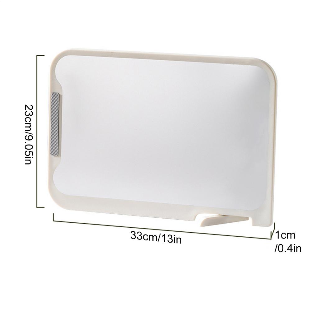 Разделочная доска двусторонняя из нержавеющей стали разделочная доска для кухни пищевой ПП нескользящая легко моющаяся для нарезки быстрой разморозки