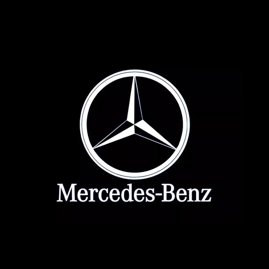 New 2025 For Mercedes Benz HD Car Door Welcome Light Led Projector Lamp For Mercedes Benz A/B/C/E/S Class GLE GLC W253 GLS W166