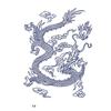 Waterproof Dragon Juice Ink Tatouage Cartonn Dragon Dragon Hombre Art Fake Tattoo  Unisex
