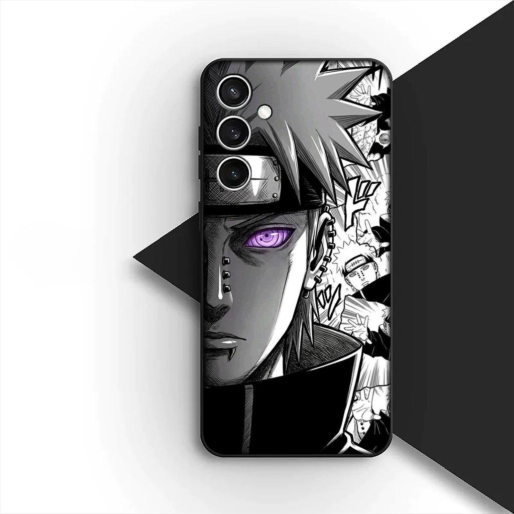 for Samsung Galaxy S10 S8 S9 Plus A33 A34 A31 70 A71 A72 Note 20 9 8 S10E Phone Cover Soft Case Might Guy Pain Narutos Akatsuki