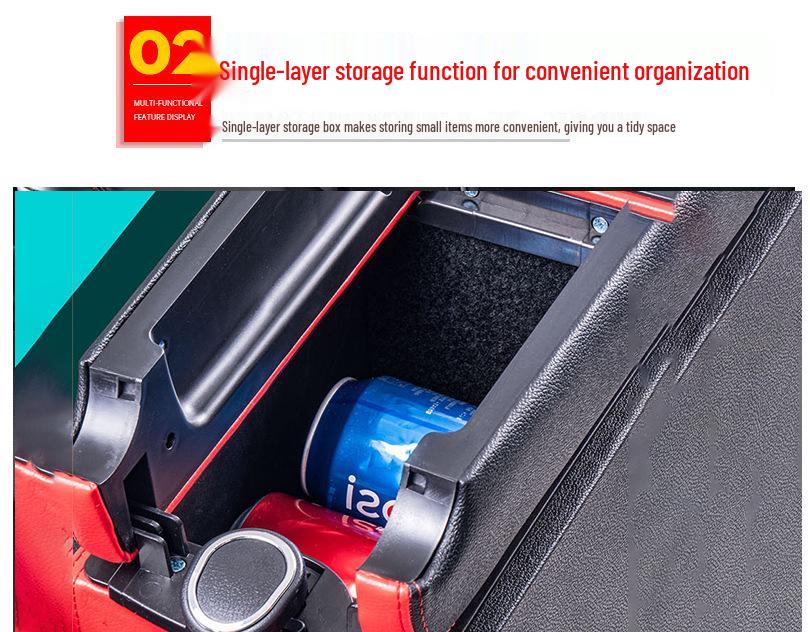 Perodua ARUZ Center Console Armrest Box Accessories