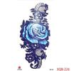 1PCS Waterproof Tattoos Temporary Tattoo Sticker Flowers Rose Body Tattoos for Women Art Arm Hand Tattoos Wolf Tiger Lion Painting Tatoos