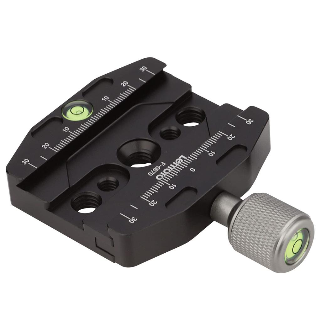 Leftfoto 70mm Quick Release Clamp for Arca Universal Quick Change Seat for Tripod Ball Monopod and Tripod Quick Release Swiss-Style Plates, Heads,