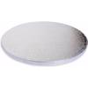ScrapCooking 30cm Silver Round Cake Stand