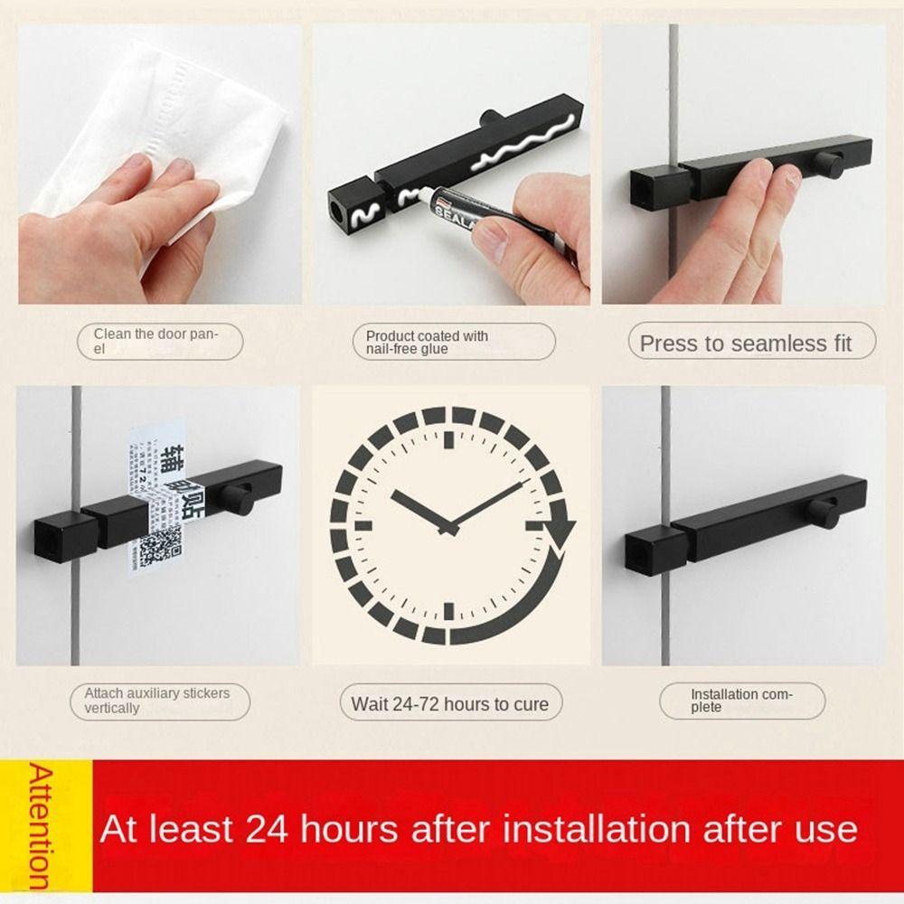 Aluminum Alloy Barn Door Lock Hardware Sliding Door Hasps Lock New Door Window Latch Sliding Door