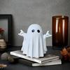 Halloween Ghost Figurine Spooky Resin Ghost Statue Cute Ghost Ornaments Perfect For Indoor & Porch Halloween Decor Tabletop