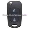 Hyundai Solaris Remote Folding Key Shell HS HC KRS KRX - No Logo