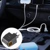 Автомобильный прикуриватель AC220V в DC12V 500 мАч Преобразователь питания Зарядный Адаптер-трансформатор Розетка Автомобильные электронные устройства