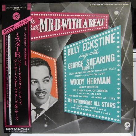 LP Record BILLY ECKSTINE Great Mr.b.with A Beat MM2095 MGM 1978 Japan Obi Jazz Used