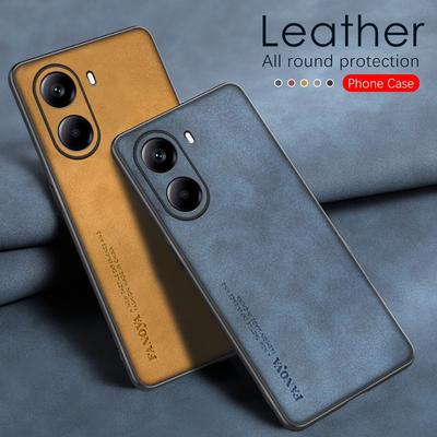 Чехол для телефона из овчины и искусственной кожи для Poco X7 Pro, матовая мягкая задняя крышка, противоударные чехлы для POCO M7 Pro