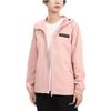 Женская толстовка с капюшоном и логотипом Li Ning, розовая AFDR832-5