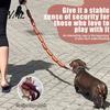 Fun Pet Outing Leash Sausage Dog Leash, Walking Lead with Comfortable Grip, Rubber Stretchy for Small Dogs, Puppies, Daily Walks, Outdoor Play Easy to