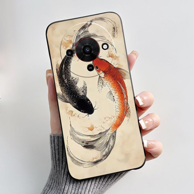 Phone Casing For ZTE Blade A76 5G Z2469N Soft Case Aesthetic Luxury Cute Cool Boys Girls Black Matte Shockproof Back Shell Cover