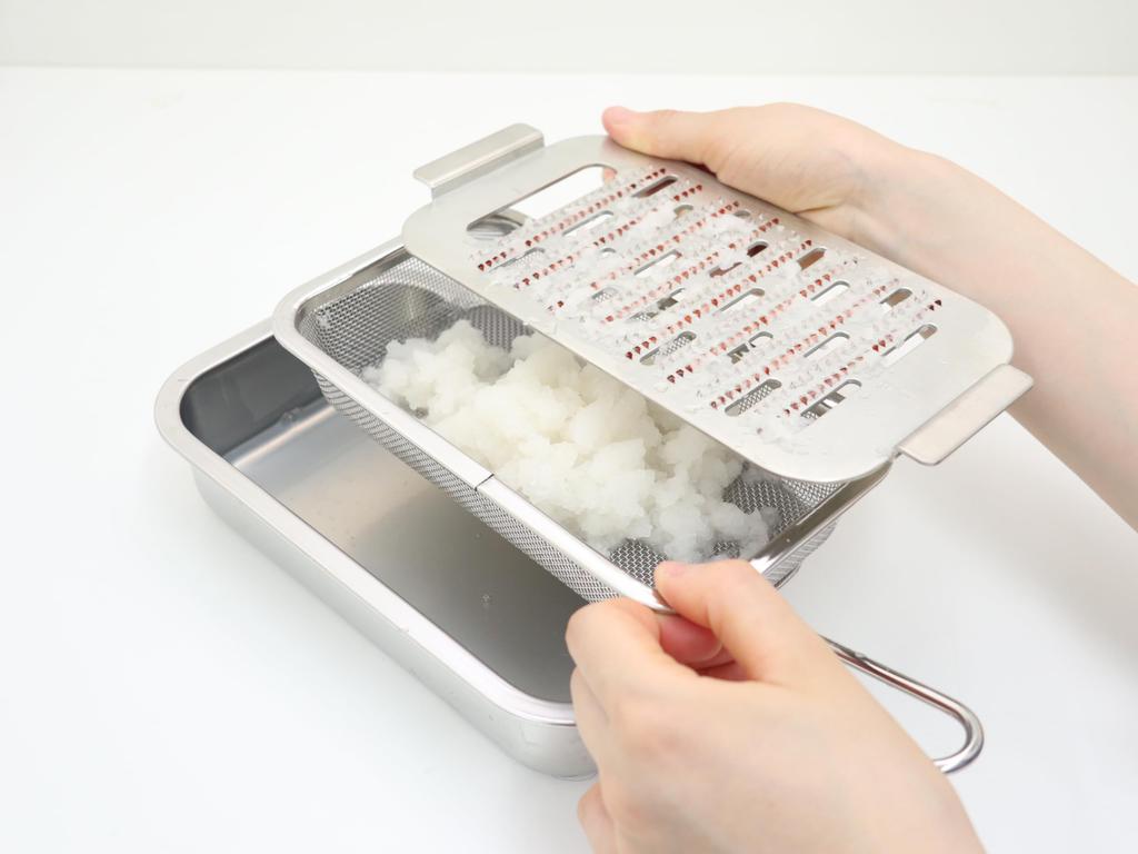 Nihonbashi Kiya Honmedate Терка из чистой меди Медная терка Терка для редьки дайкон Коробчатая