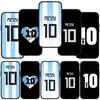 Для Samsung Galaxy S24 S23 iPhone 16 15 14 Xiaomi Redmi Note 13 12 11 Plus 9 Pro Max X XR чехол Аргентина № 10 Футбол № 10 Футбол OPPO Huawei чехол