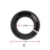 28.6/29.8/39.8mm Bicycle Front Fork Gasket High Strength  Useful   Bike Straight Pipe