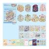 3D Scene Sticker Book Set for Kids Adults DIY Mini House Stickers Kit Reusable Kawaii Stickers for Home School Office