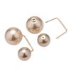 3/6/8PCS Double Head Pin Pearl Brooch Adjustable Collar Clip Brooches Safety Pins  Scarf Fastening