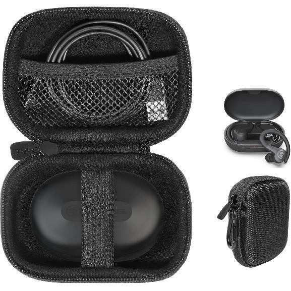 Case for JLab Go Air Sport, Air Sport+, JLab Go, JBuds ANC 4, Epic ANC 3 (Black)