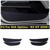 For KIA Optima / K5 GT  - 2025 Carbon Fiber Stickers Car Door Anti Kick Pad Side Edge Film Protection Interior Accessories