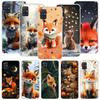 Чехол для телефона с животным лисой для Samsung Galaxy A52 A51 A50S A12 A22 A32 A72 A10S A30S A31 A71 Note 20 Ultra 10 Plus S10 Galaxy A52 A51