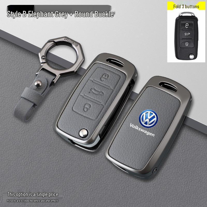 Чехол для ключей автомобиля Volkswagen A-Type Слоновая кость