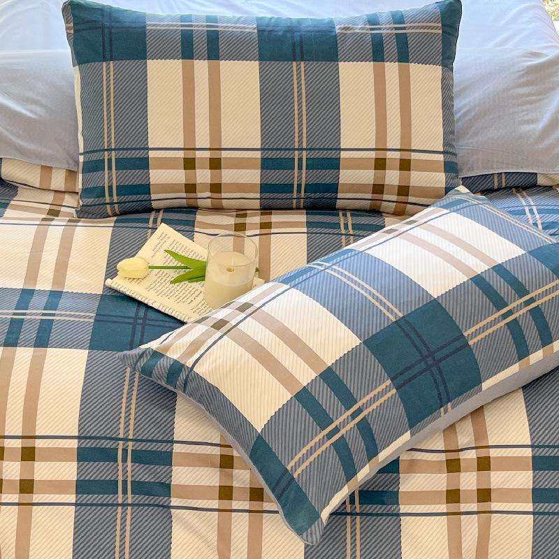 Наволочка Простая наволочка Односпальная студенческая общежитие Постельное белье 48*74см Бытовая