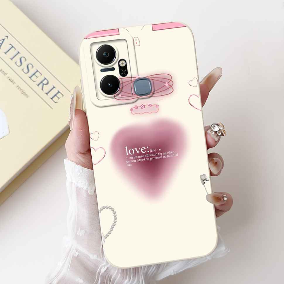 Чехол для Infinix Smart 6 Plus X6823C Роскошный Цветочный Модный Мягкий Силиконовый Чехол Для Телефона Infinix Smart 6Plus X6823 6.6"