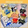 Eye Mask Gintama Anime Character Cat Plush Doll Toy Pendant For Decoration Bag