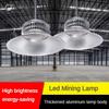 220V LED Finned Industrial And Mining Lights Workshop Warehouse Ceiling Light Indoor Sports Hall Lighting Pendant Lamp