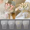 30Pcs/Set Photo Props Flower Wrapping Bag Flower Packaging Materials  for Mother's Day