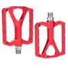 ZTTO JT03 педаль из алюминиевого сплава для горного велосипеда нескользящая подставка для ноги велосипедный аксессуар(красный )