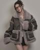 Khakipoint Shearing Fur Mustang (Charcoal)