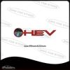 Auto Styling HEV Emblem Car Rear Trunk Badge Decal Body Sticker For Toyota Sienna Highlander Granvia Camry Avalon Accessories RA1