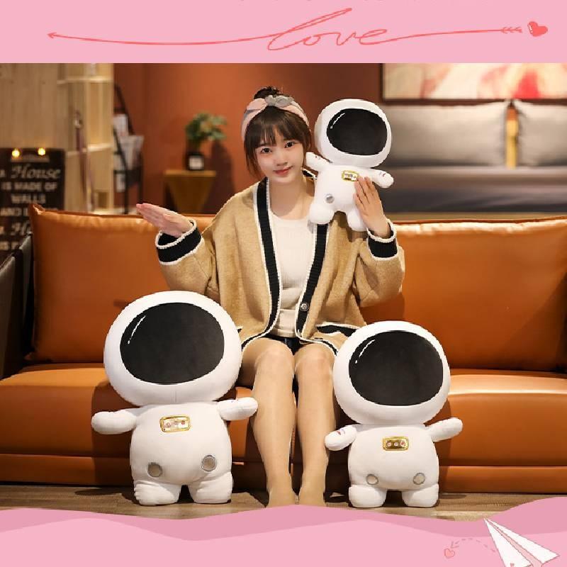 Плюшевые игрушки космонавт-инопланетянин, мягкие куклы, детские подарки, коллекционные украшения