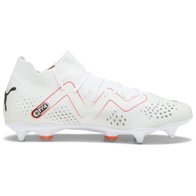 Puma Future Match Mxsg Удобные Прочные Футбольные Бутсы Мужские кроссовки Белые 107369-01
