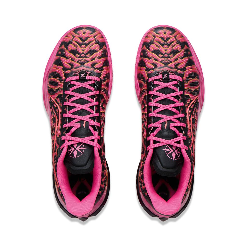 Баскетбольные кроссовки Li Ning Blade 5 V2 Мужские Низкие Розово-красные ABAV059-13