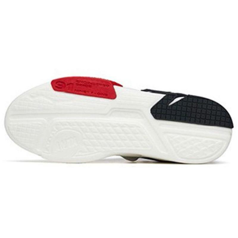 Anta AT91 Lifestyle Series Trendy Casual Нескользящие износостойкие низкие кроссовки для скейтбординга для мужчин Кроссовки Белый Черный Красный 112218072-3