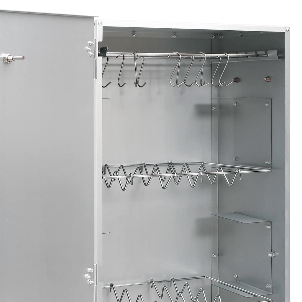 Smoker with Cold Smoke Generator Galvanized Steel