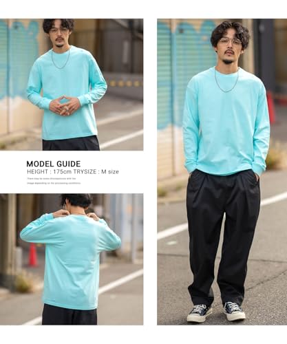 [IMPROVES] SIDE23-141 Plain Long Sleeve T-Shirt