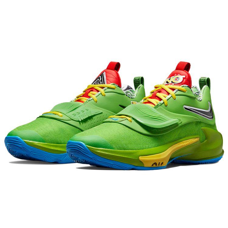 UNO x Nike Zoom Freak 3 NRG EP 50-я годовщина - Зеленые кроссовки унисекс Зеленое яблоко Черный Белый DC9363-300